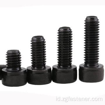 GB70 Hexagon Socket Screws Carbon Steel Hexagon Socket Tombol Kepala Sekrup